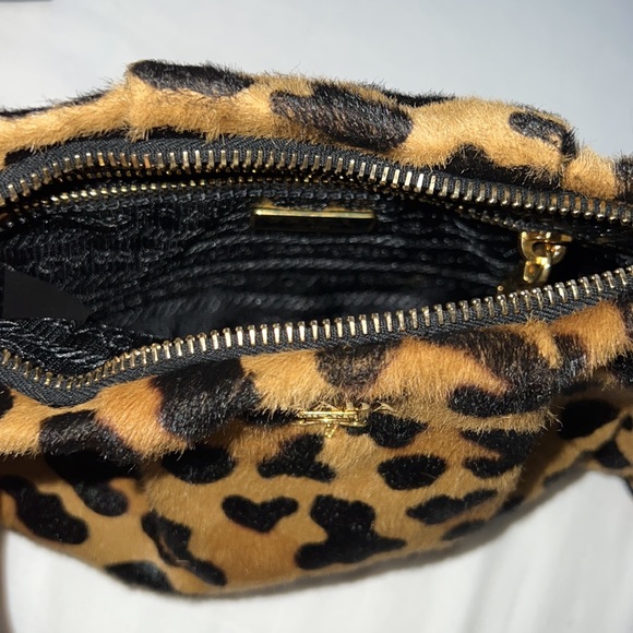 Prada Leopard Wristlet Clutch Bag - Picture 5 of 11